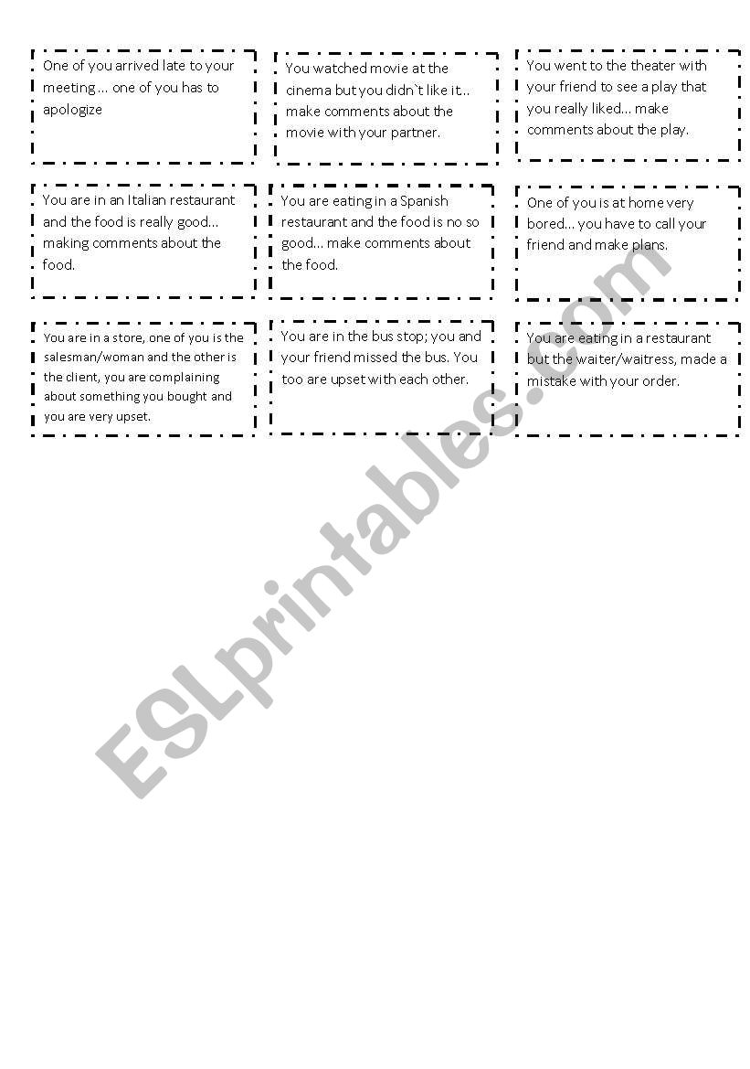 oral practice (intensifiers) worksheet