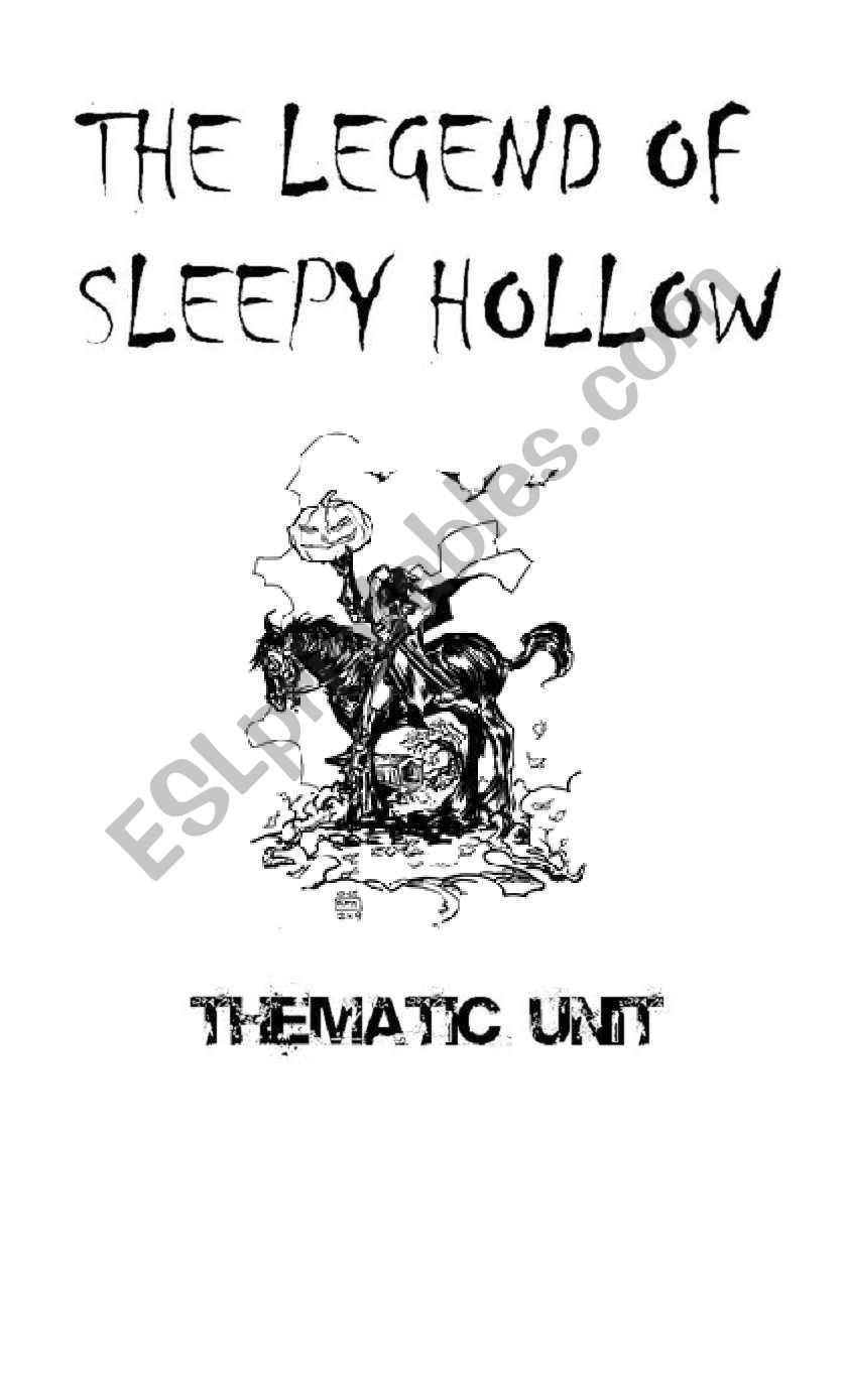 sleepy hollow worksheet