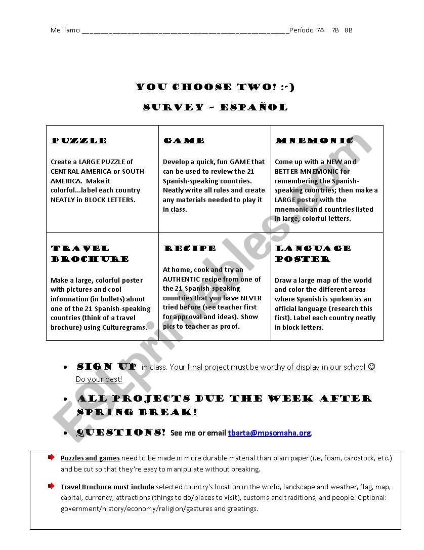Tic-Tac-Toe choices to learn countries