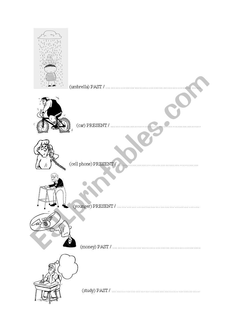 REGRETS worksheet