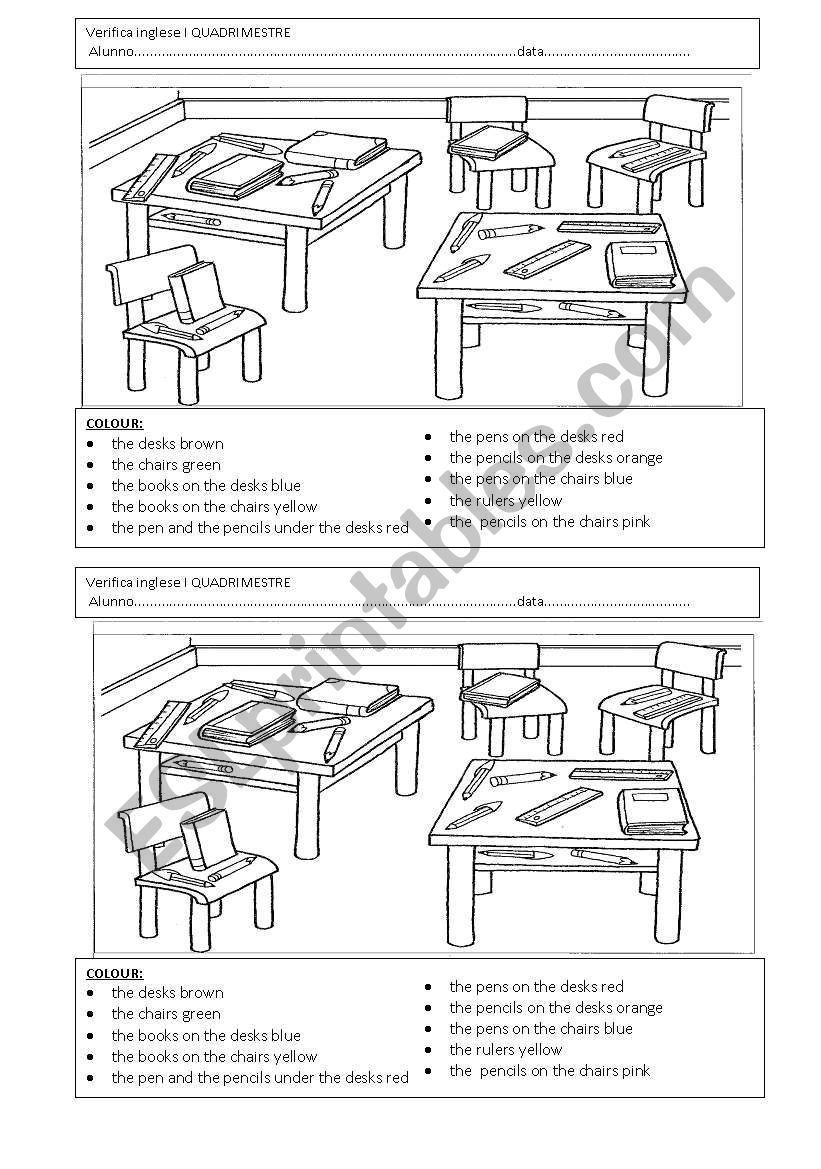 test worksheet