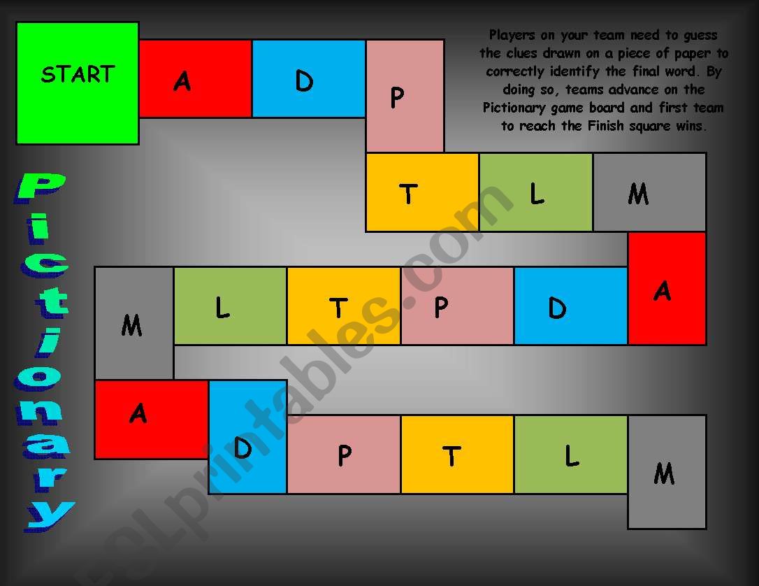 pictionary - draw and miming game