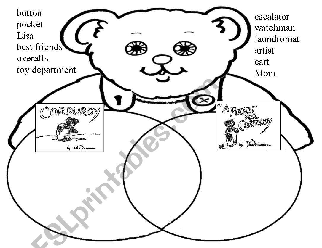 Corduroy Venn  worksheet