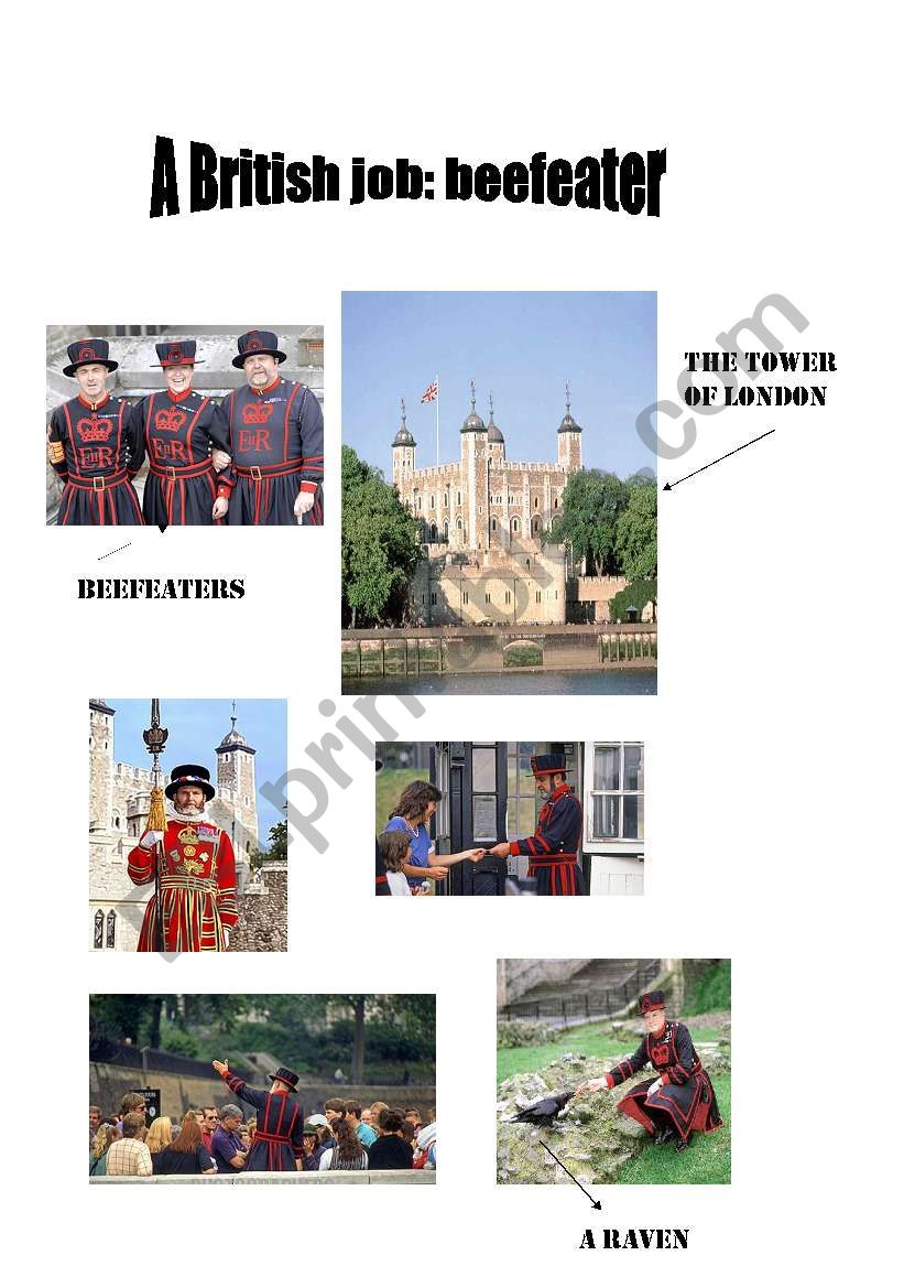 Beefeaters at The Tower of London