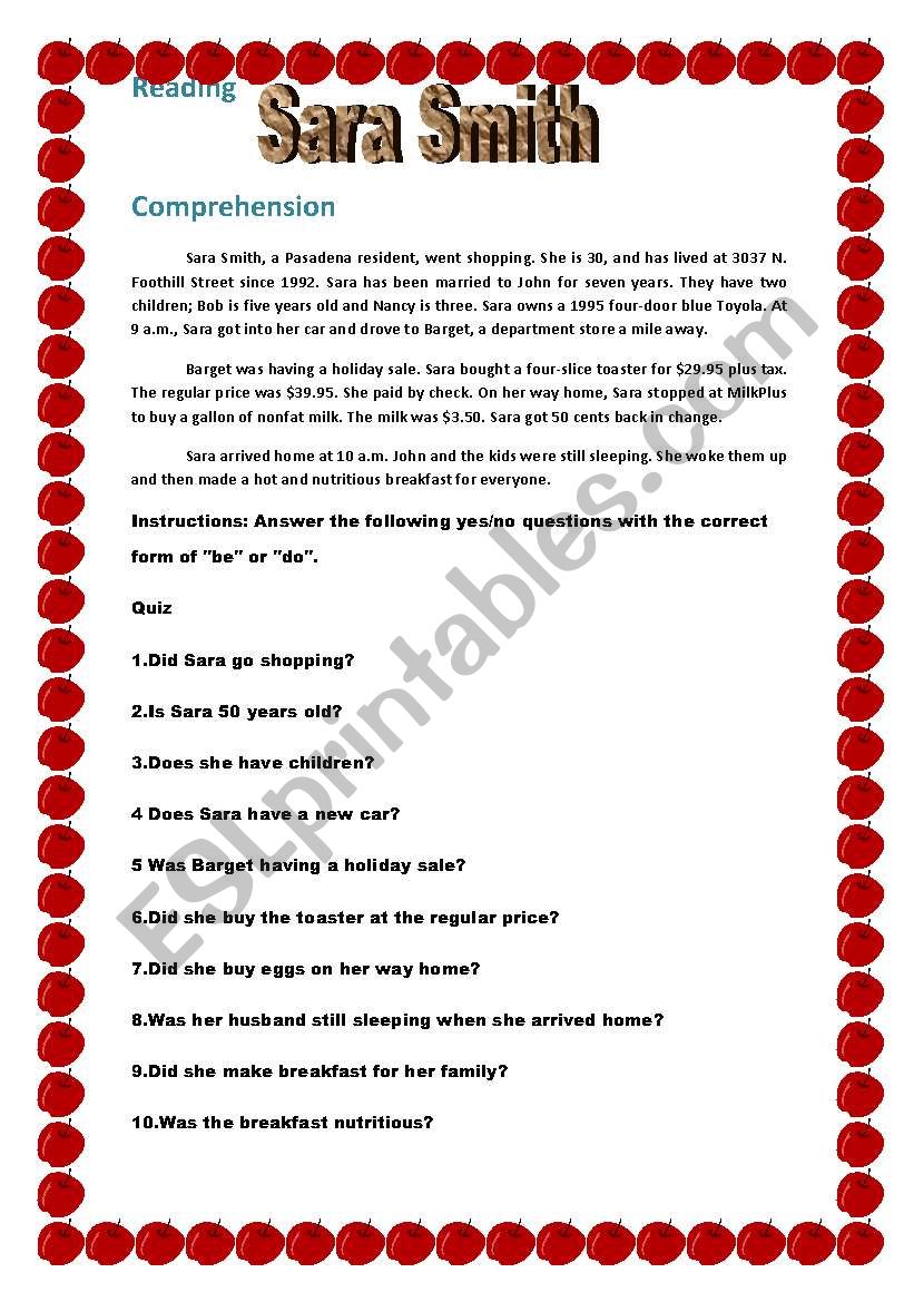 Present Perfect worksheet