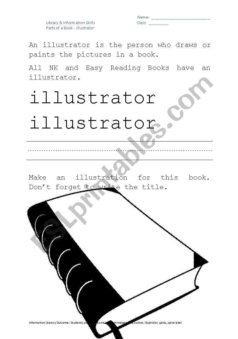 What is an illustrator worksheet