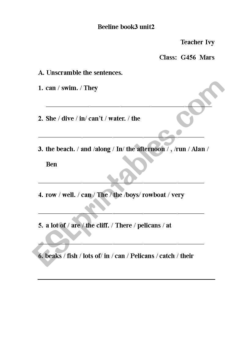 can woeksheet worksheet