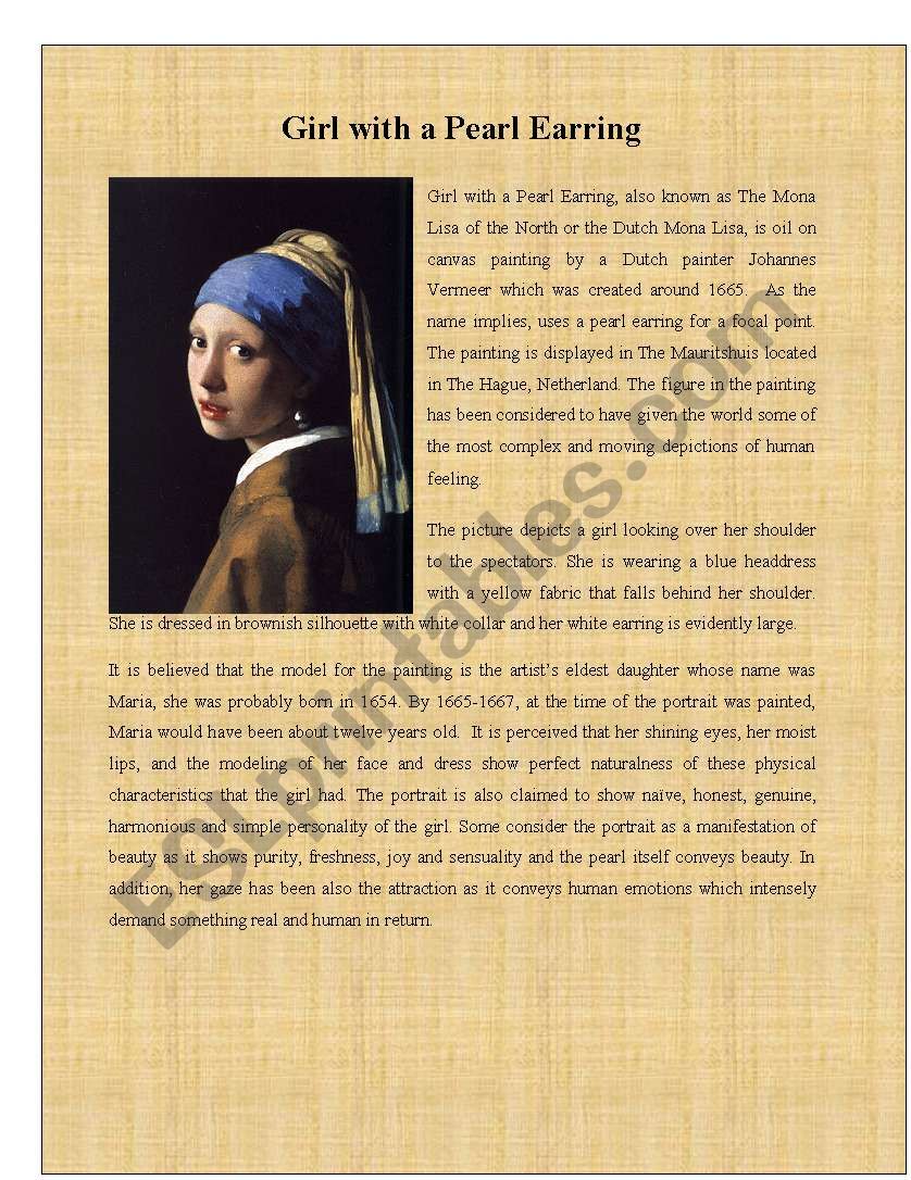 Painting 2 ( Girl With a Pearl Earring)