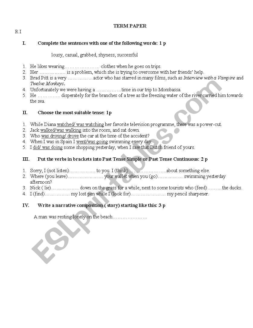 Test Enterprise plus worksheet