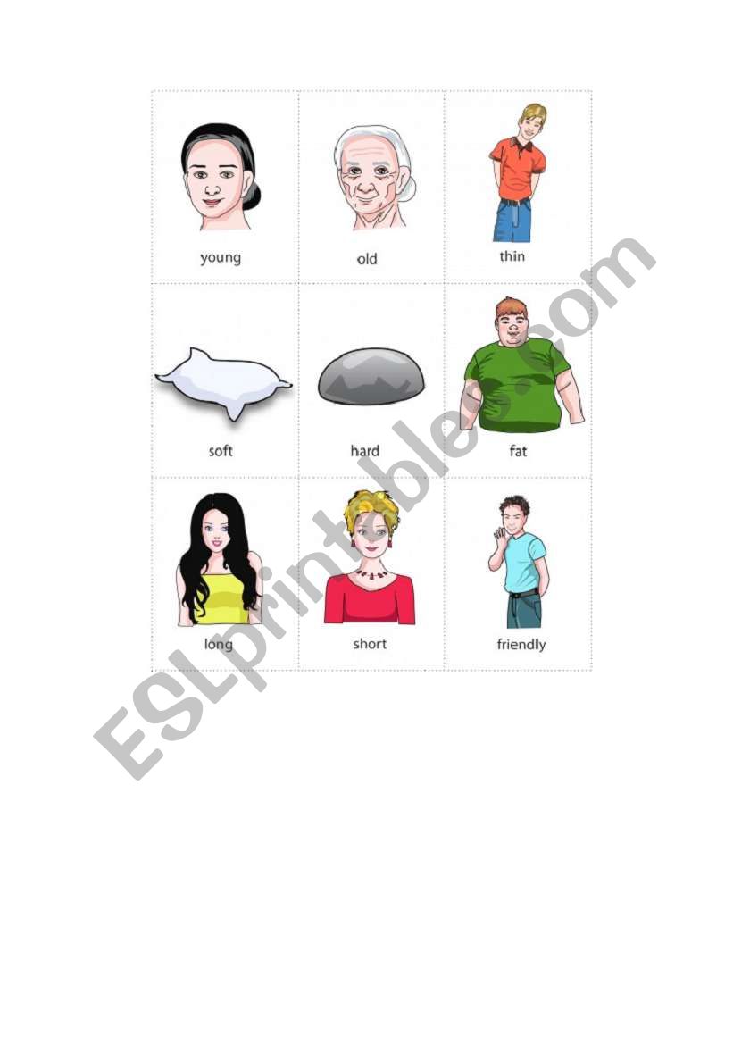 adjectives worksheet