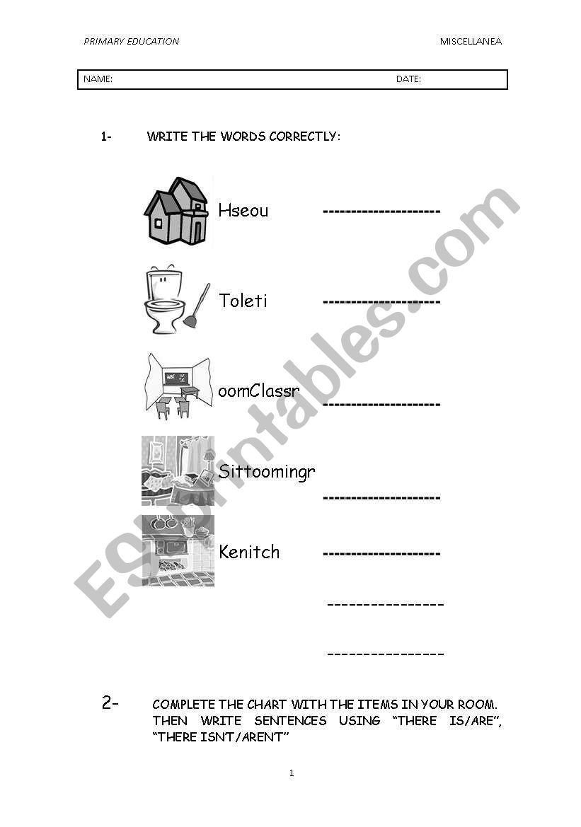 PRIMARY EDUCATION (GRAMMAR AND VOCABULARY)