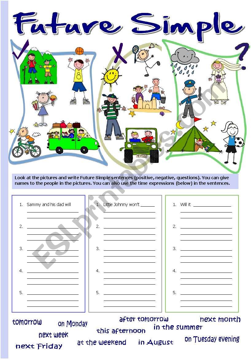 Future Simple worksheet