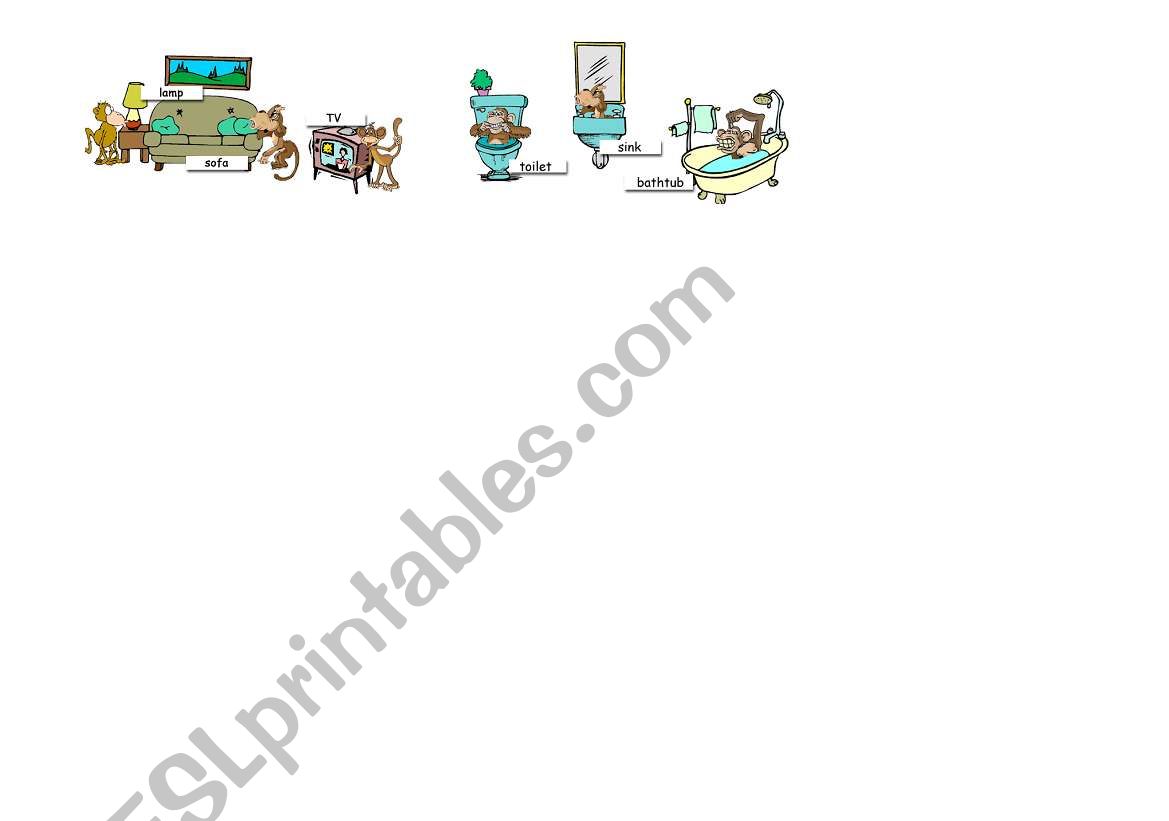 PICTURES FOR PREPOSITIONS (on, under, in...)-2