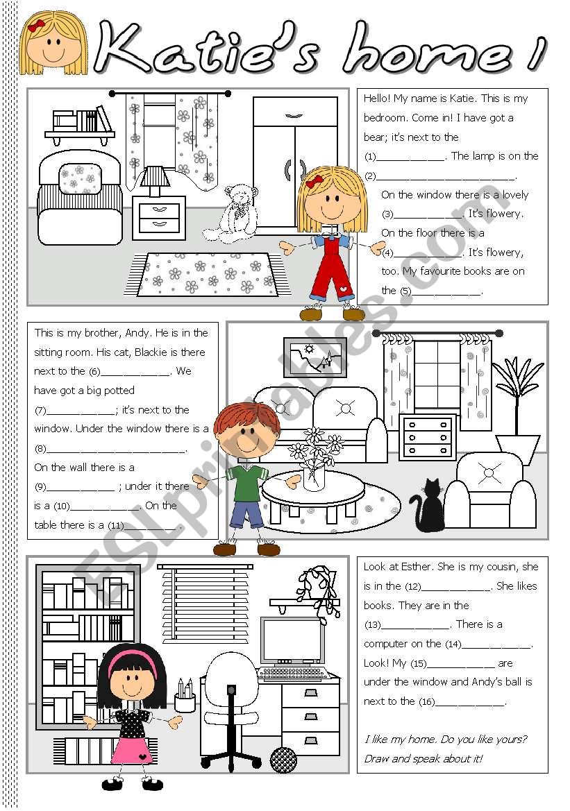 KatieÂ´s home 1 worksheet