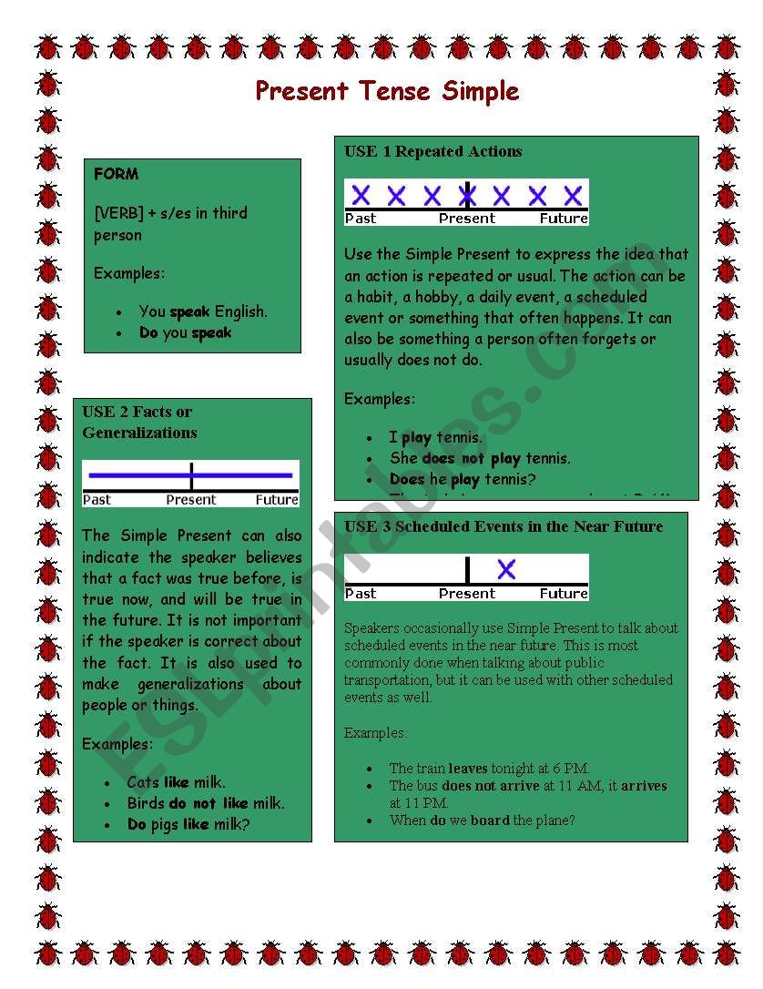 Present Simple worksheet