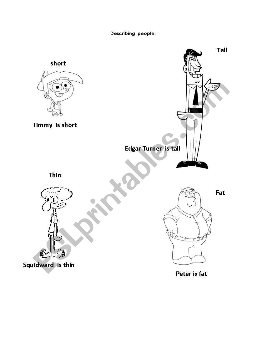 DESCRIBING  PHYSICAL  APPEAREANCE 