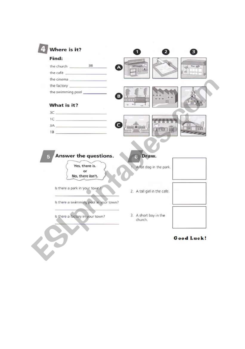 evision Test 4th Grade - second part