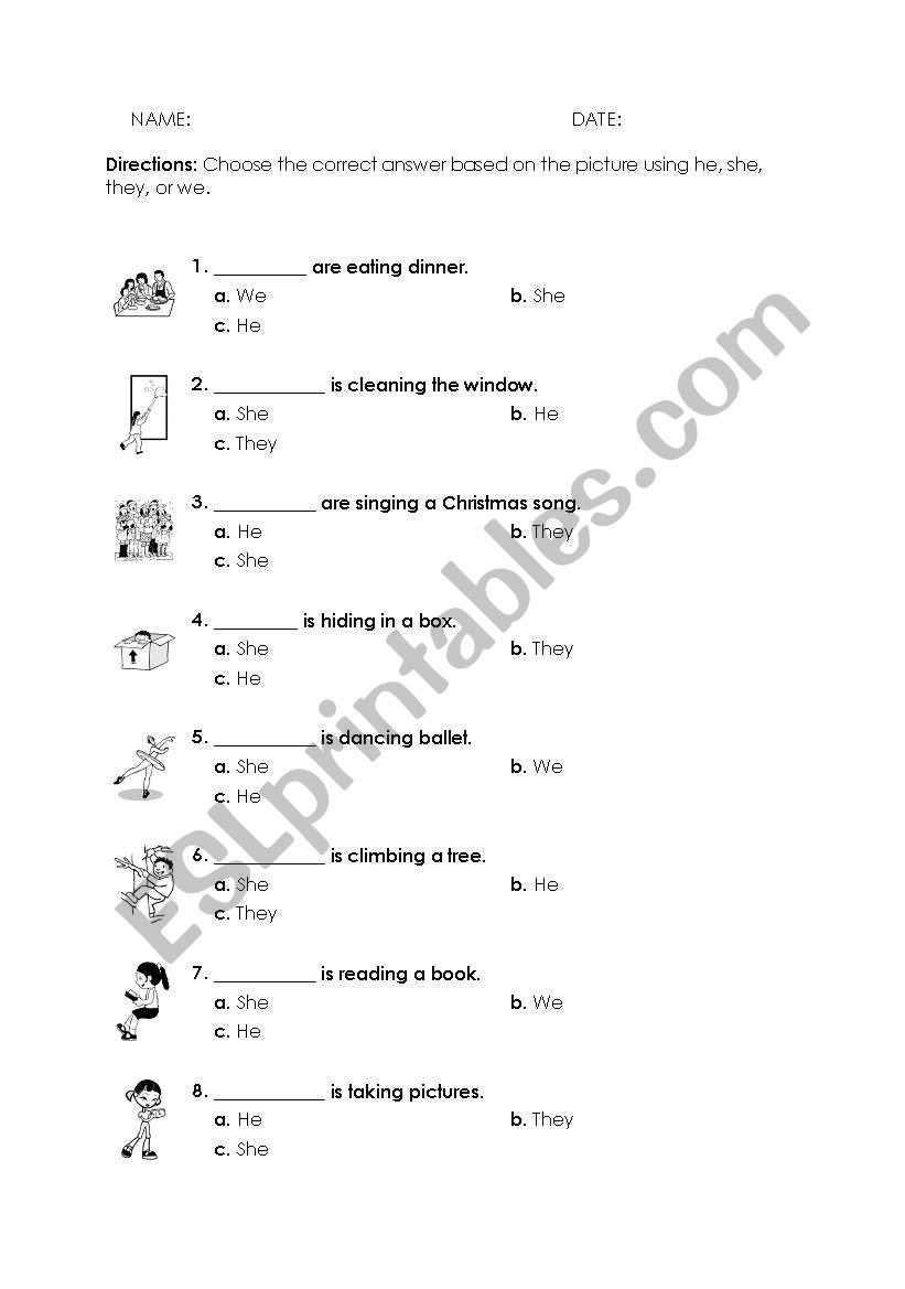 jobs worksheet