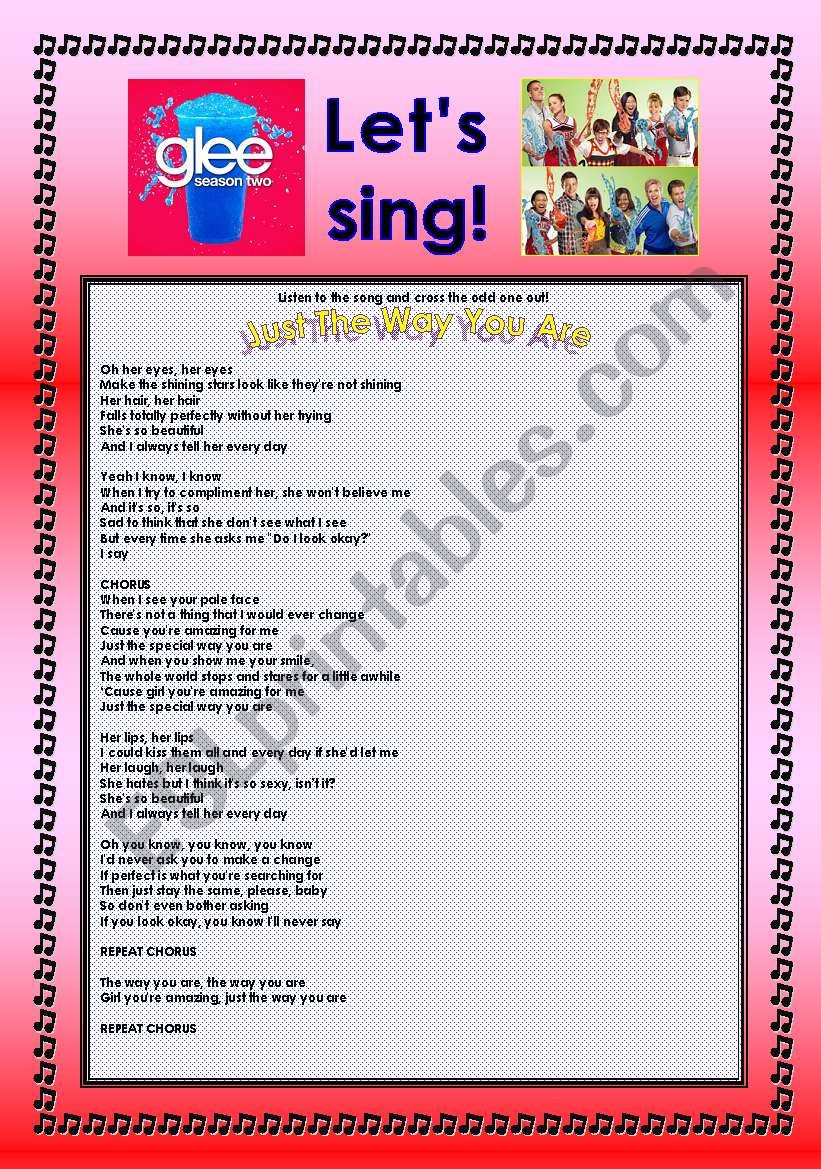 > Glee Series: Season 2! > SONGS FOR CLASS! S02E08 *.* FOUR SONGS *.* FULLY EDITABLE WITH KEY! 