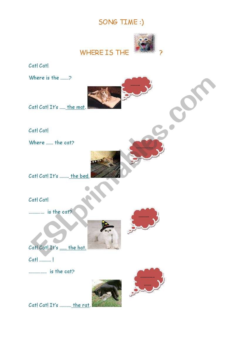 Writing activity for 
