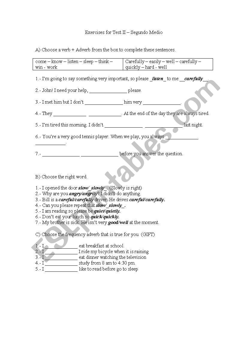 asd worksheet