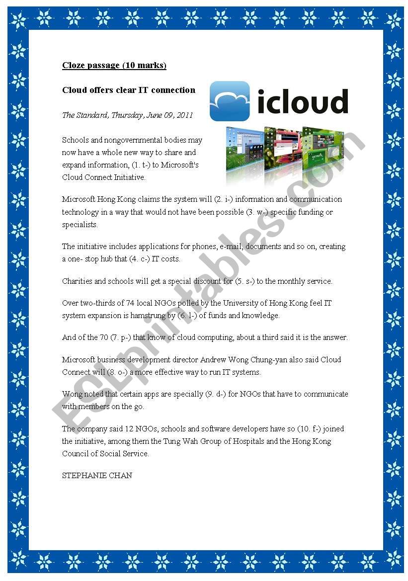 Cloud offers clear IT connection 