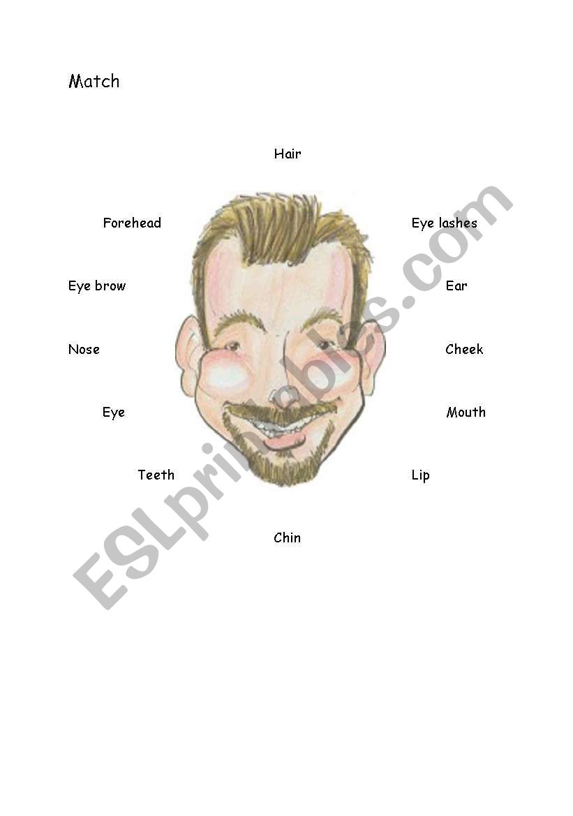 Face worksheet