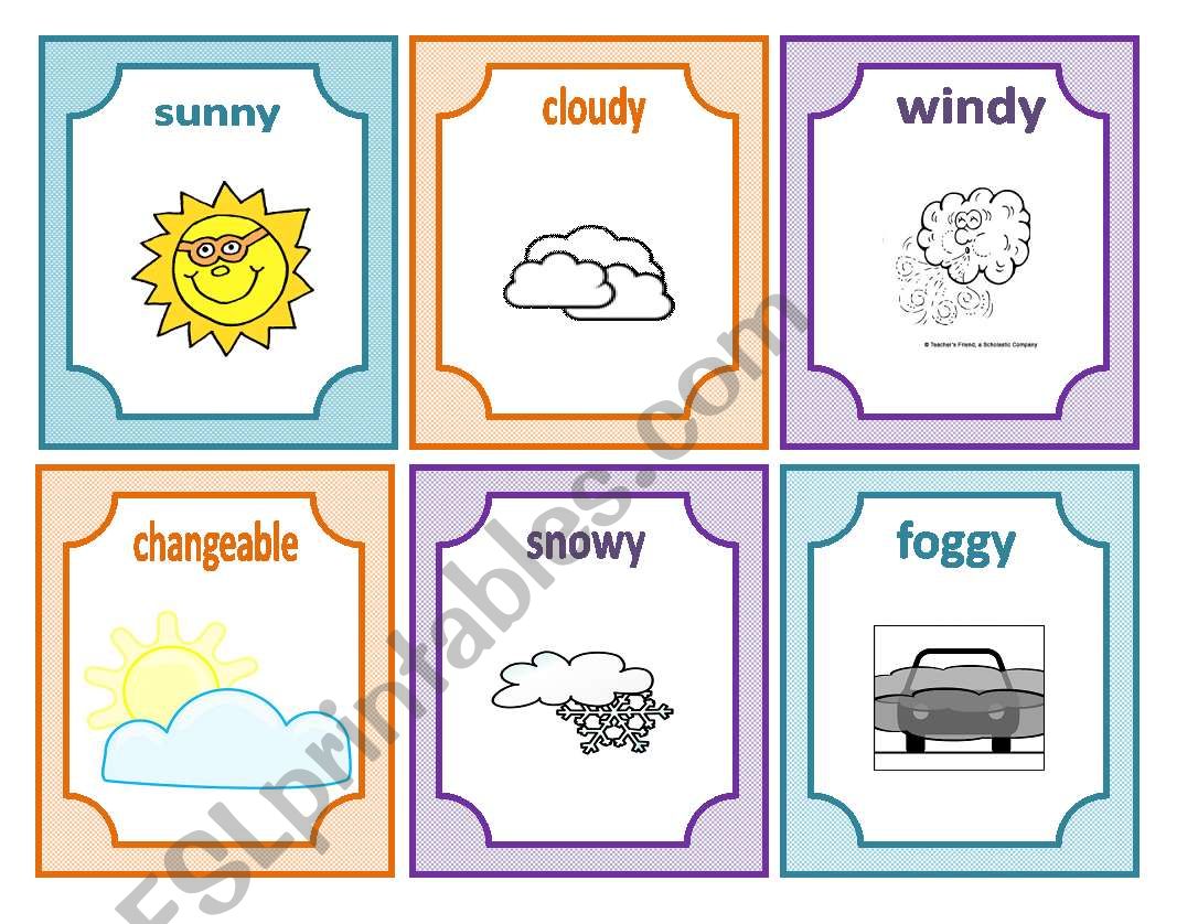 weather worksheet