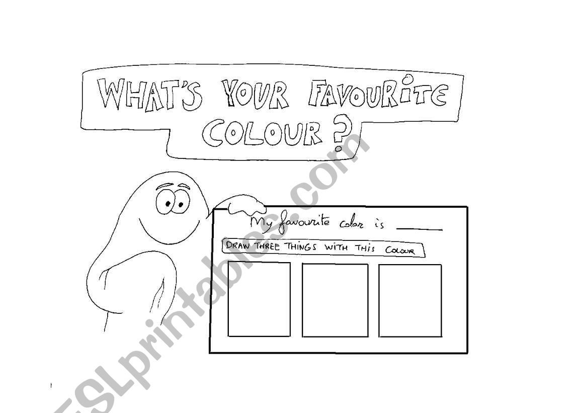 Whats your favourite color activity