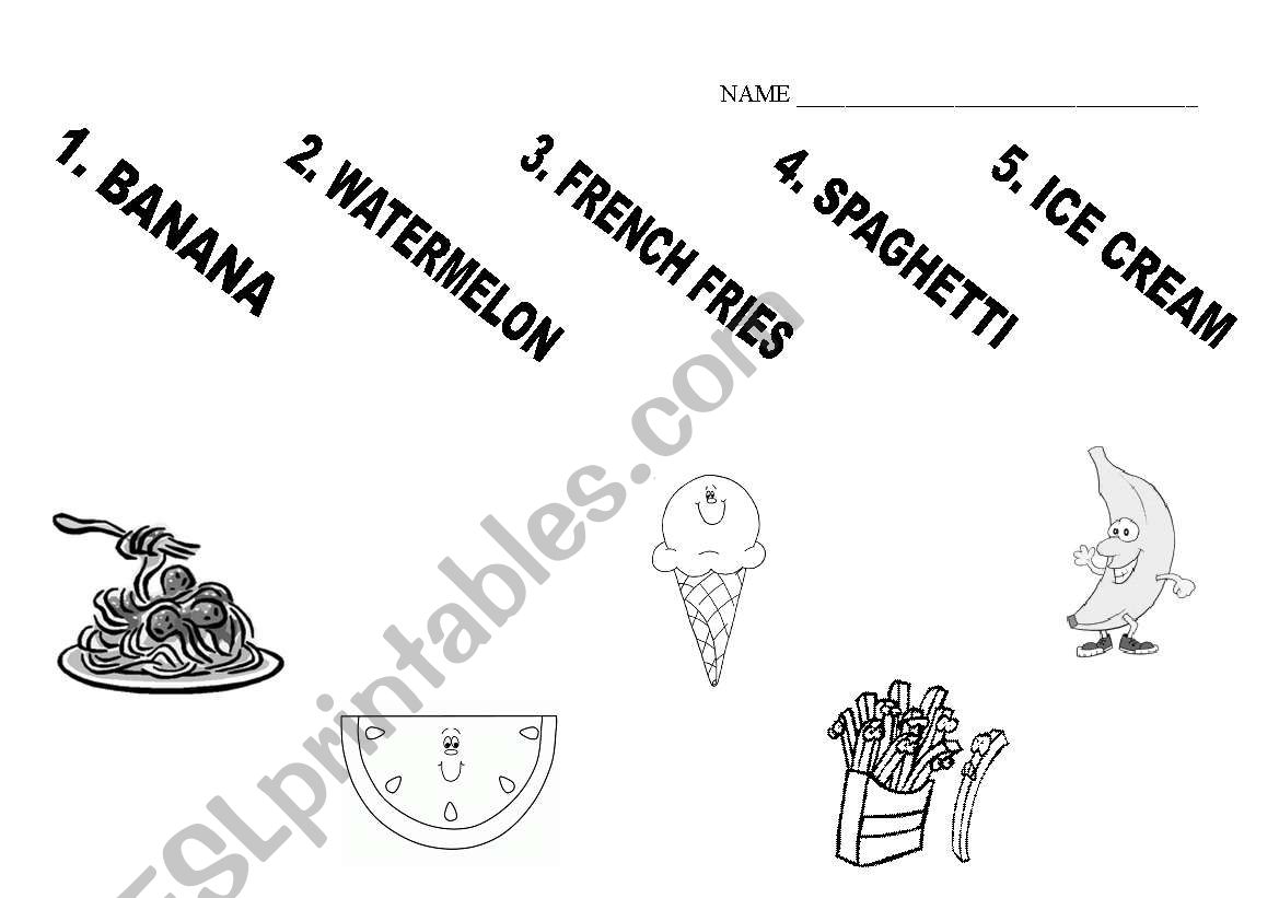 ARE YOU HUNGRY  worksheet