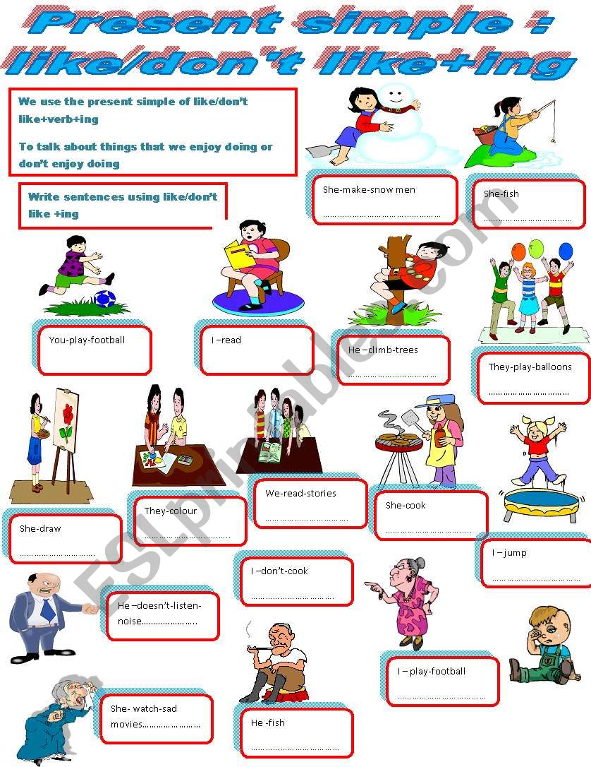 Would like worksheet