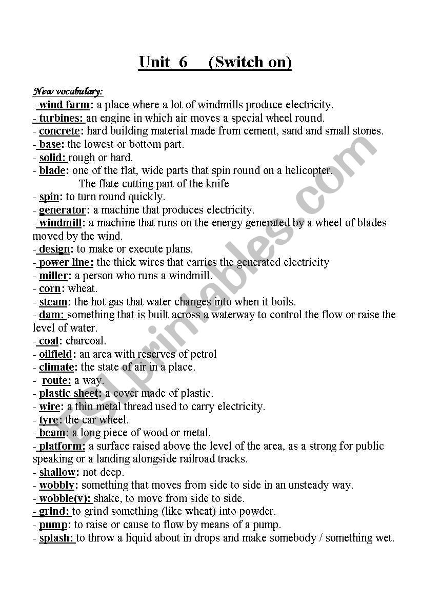 hello primary 6 worksheet