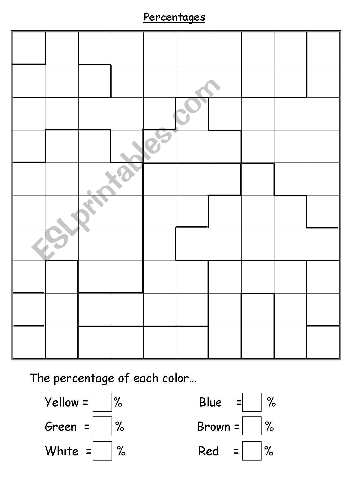 colors worksheet