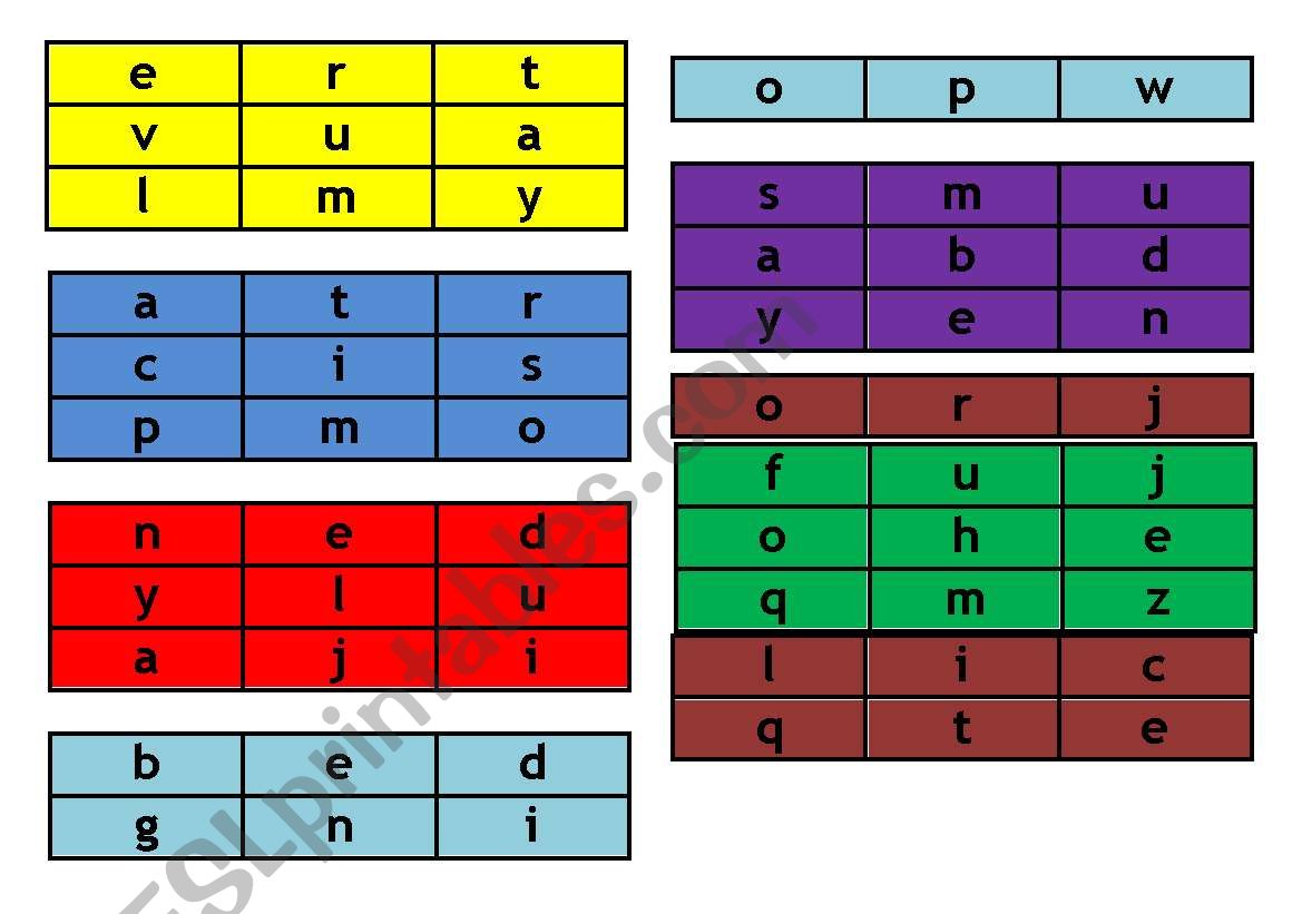 LOTTO worksheet