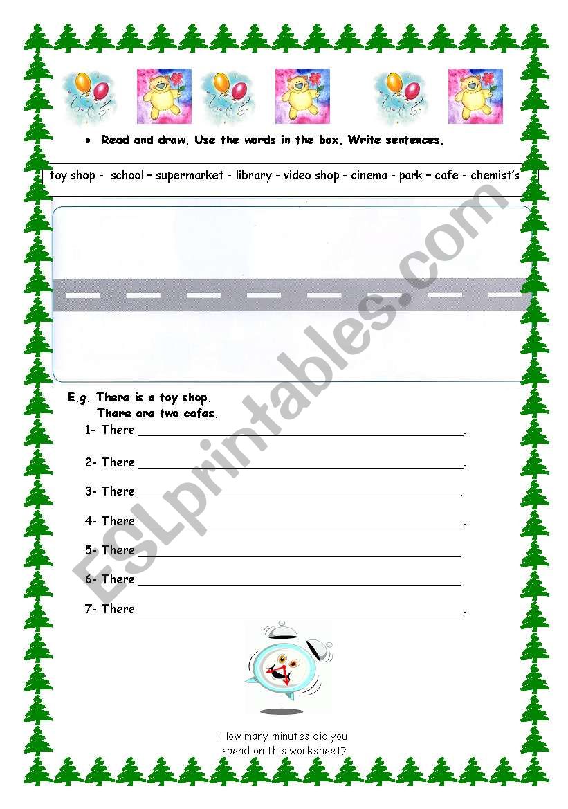 neighborhood worksheet
