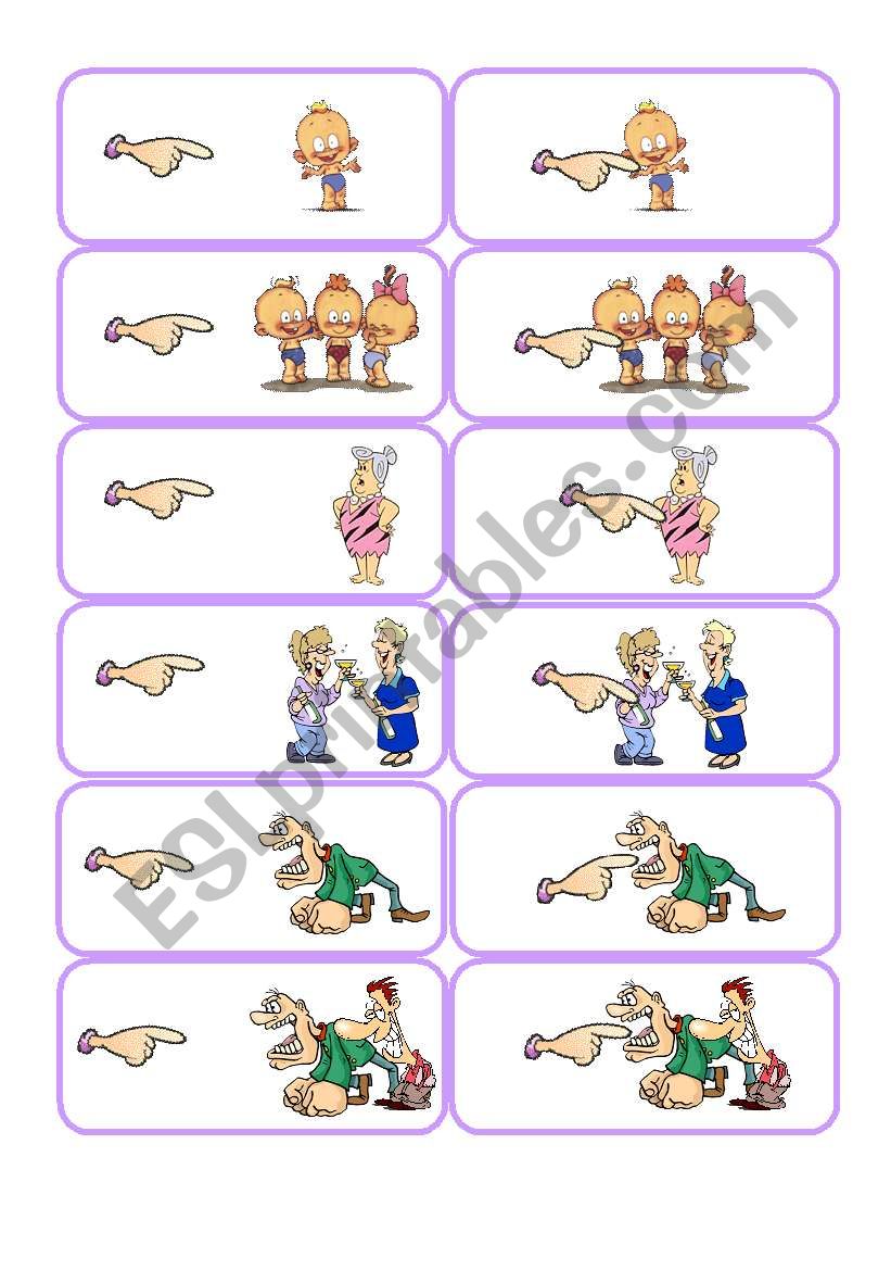 Demonstratives and (ir)regular plural  - Set 1/4