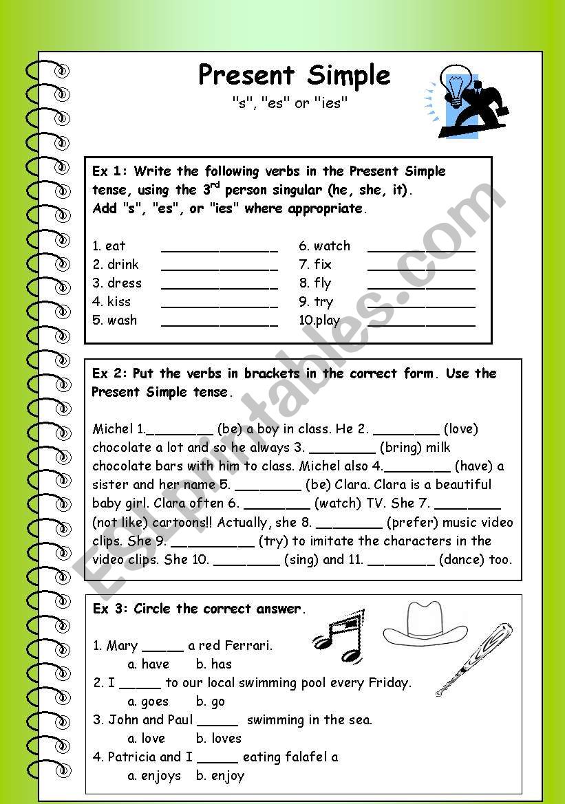 Present Simple worksheet