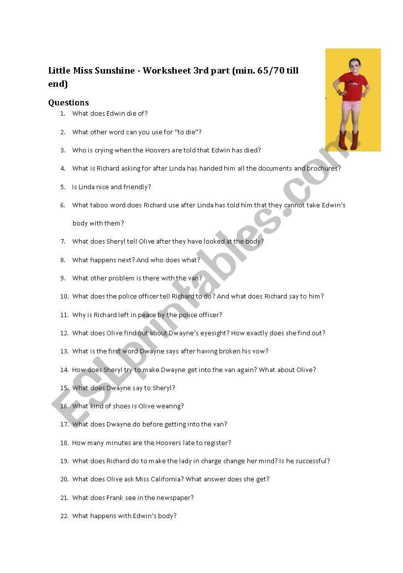 551741 1 Little Miss Sunshine Worksheet 3rd part min 65 70 till the end