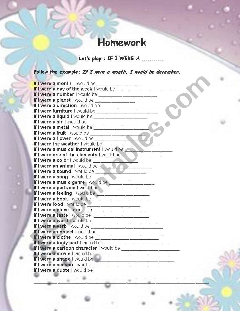 if clauses worksheet