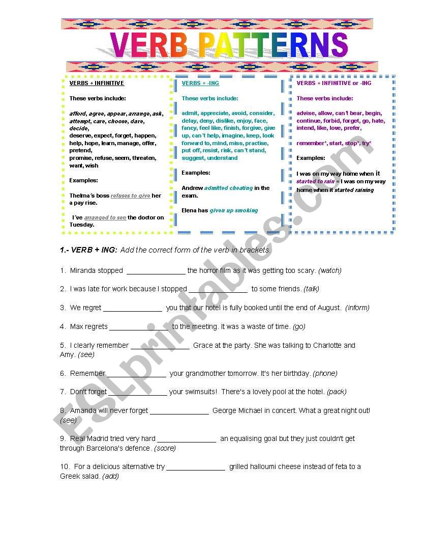 verb-patterns-esl-worksheet-by-remyze754