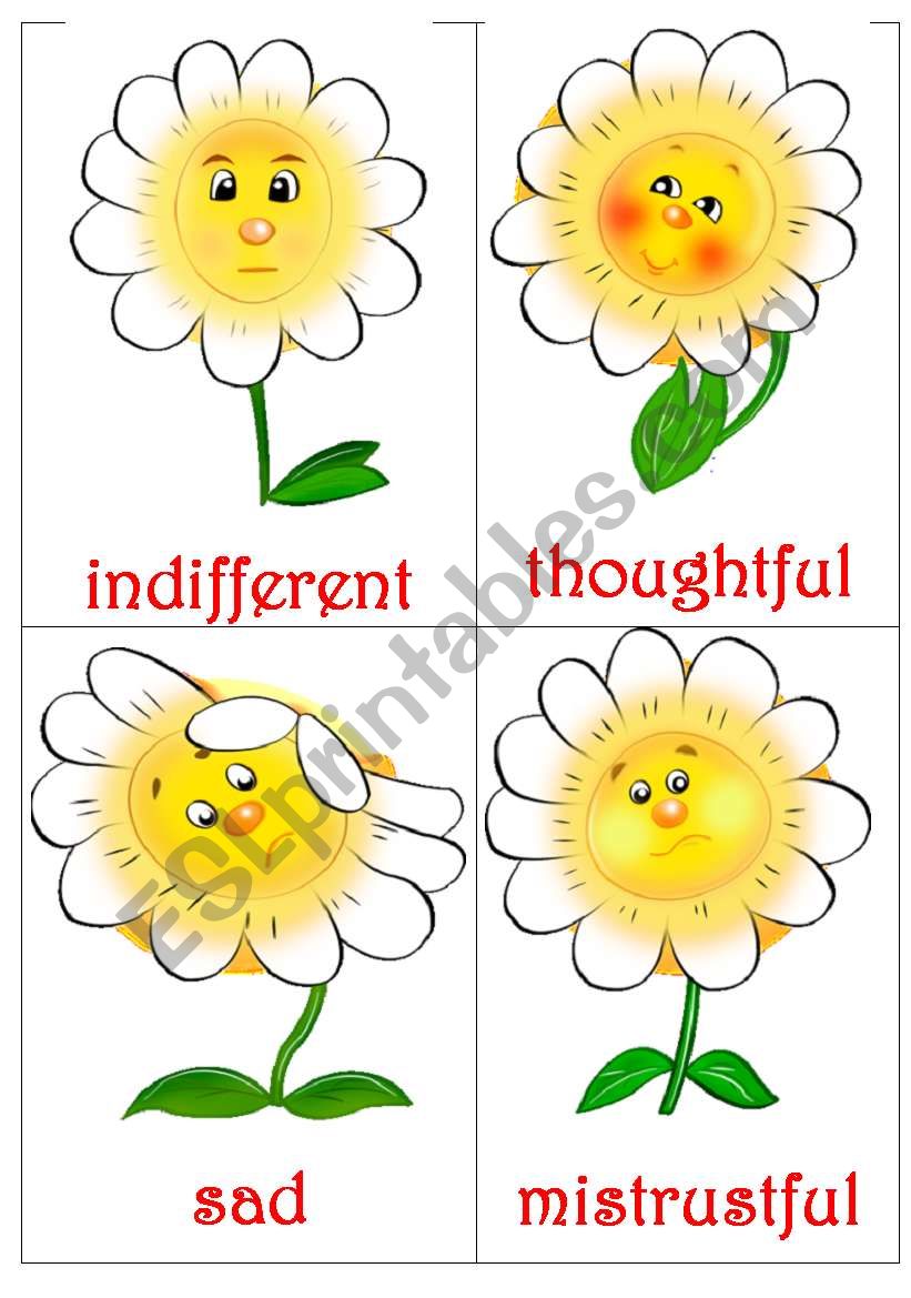 Emotions 2 worksheet