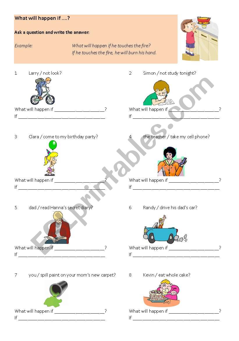 future conditional worksheet