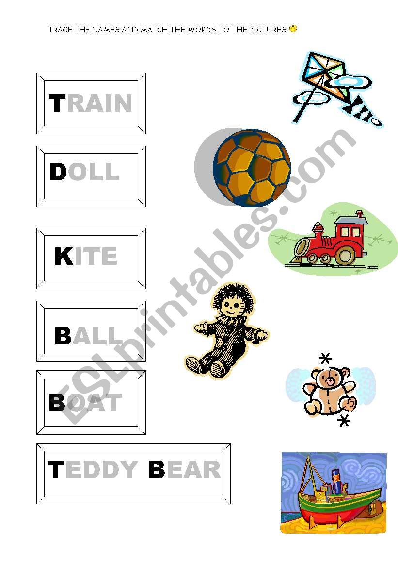 toys worksheet