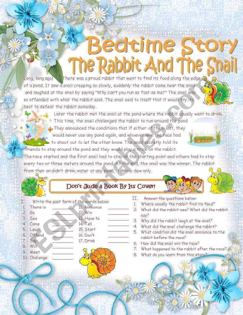 Bedtime Story (The rabbit and the snail)