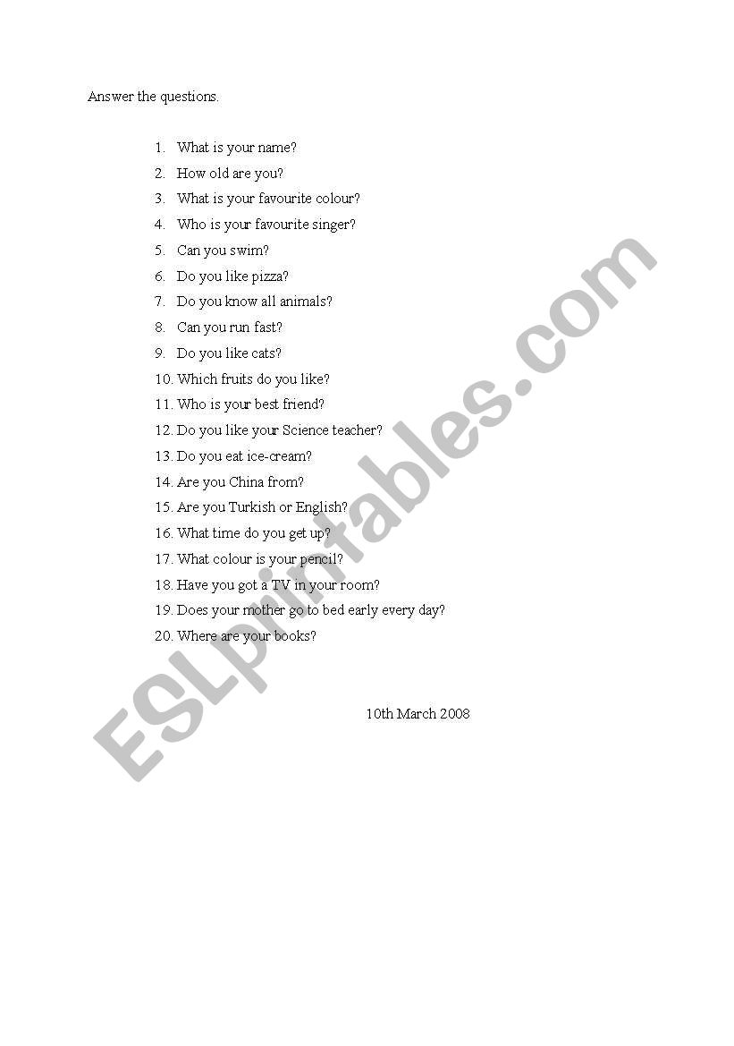worksheet worksheet