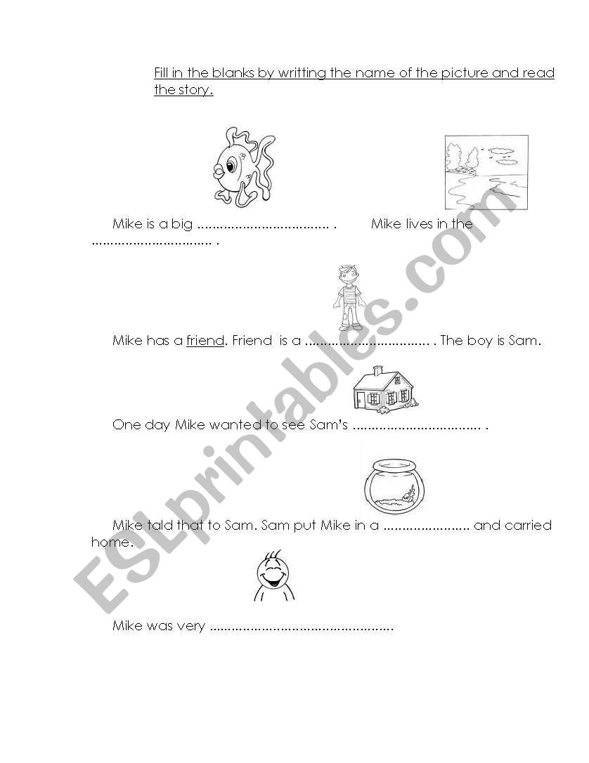 Starters - Sight Reading worksheet