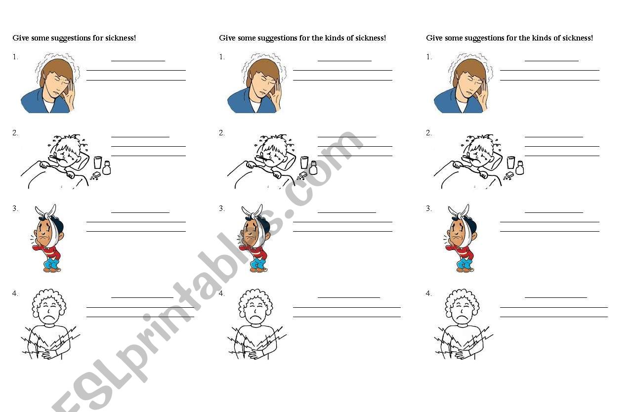 Giving Suggestion worksheet
