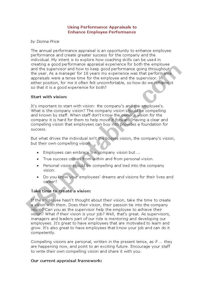 Change Management worksheet