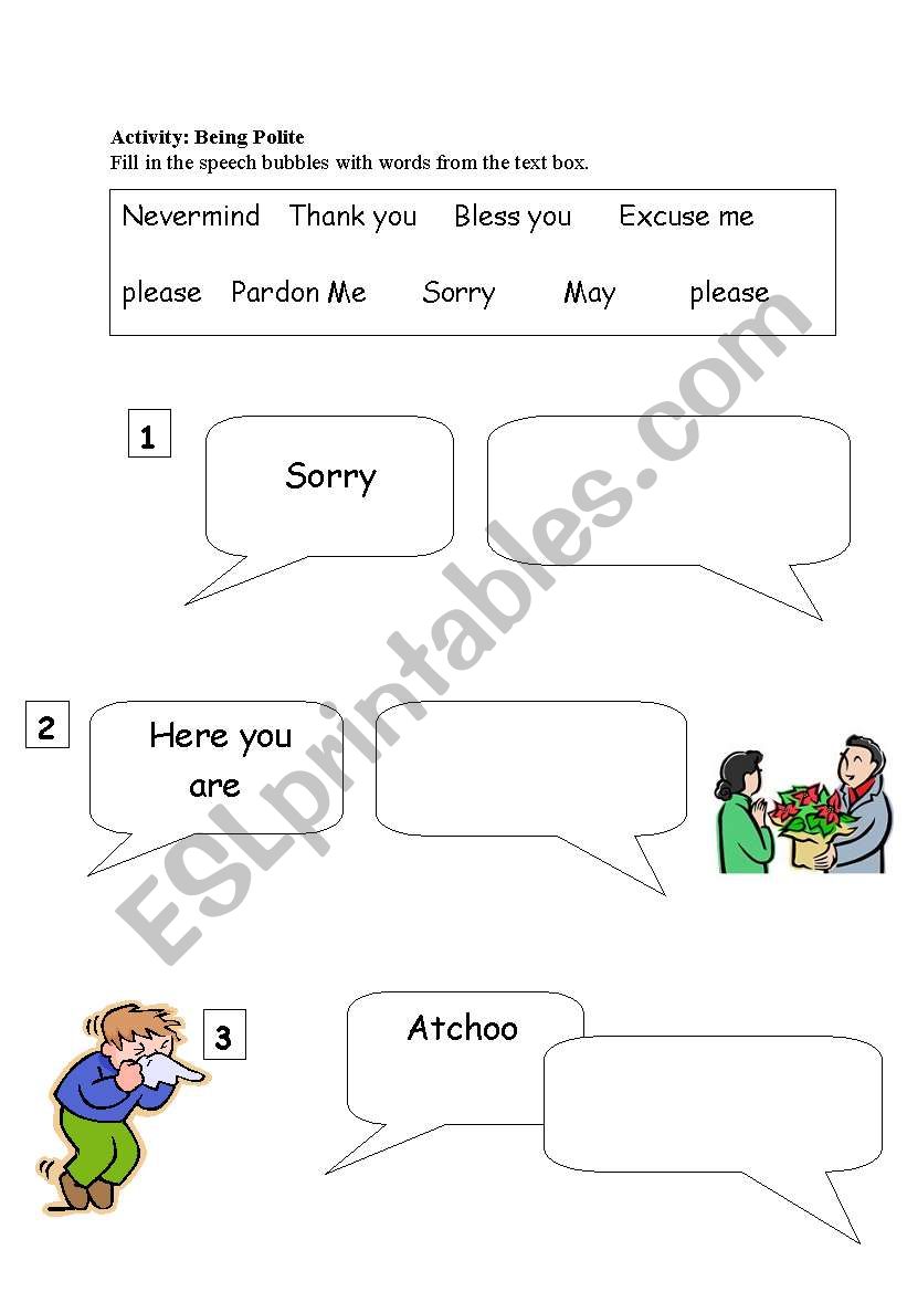 polite-words-online-worksheet-for-kindergarten-you-can-do-the-exercises-bank2home