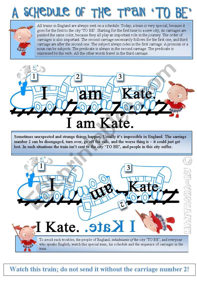 Grammar tales (to be) worksheet